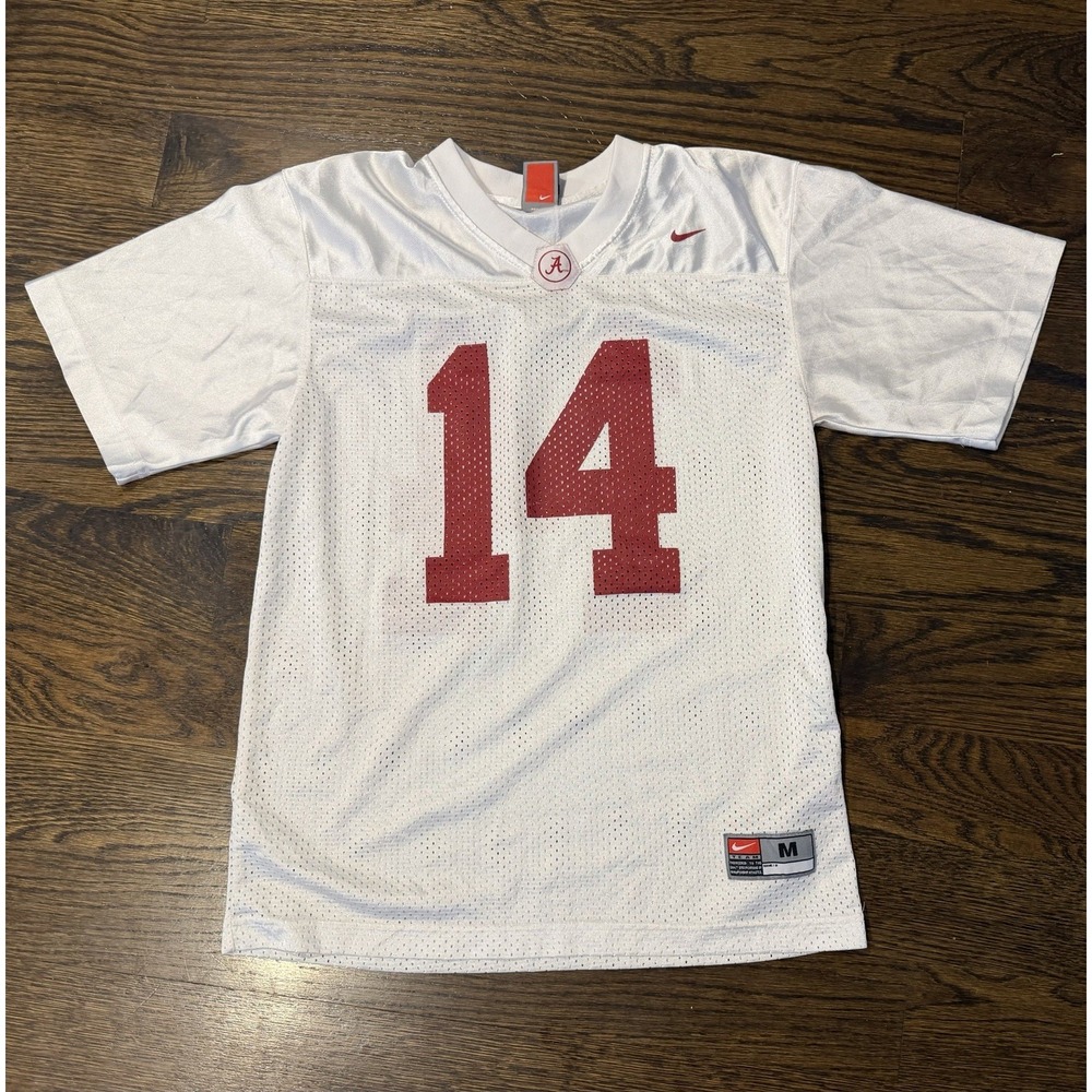 Nike Alabama Crimson Tide Jersey Youth Medium Football Y2k Vintage Kids NCAA